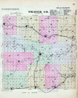 Thayer County, Nebraska State Atlas 1885